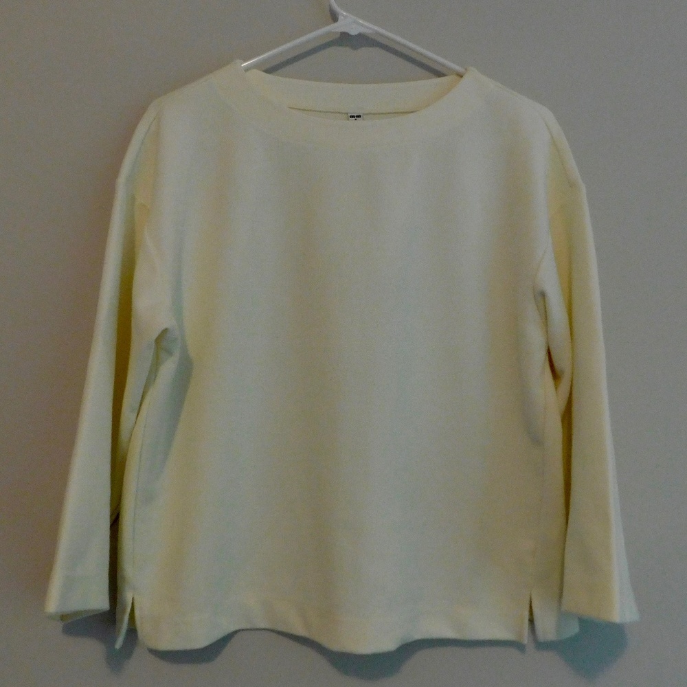 Uniqlo Boxy White Top